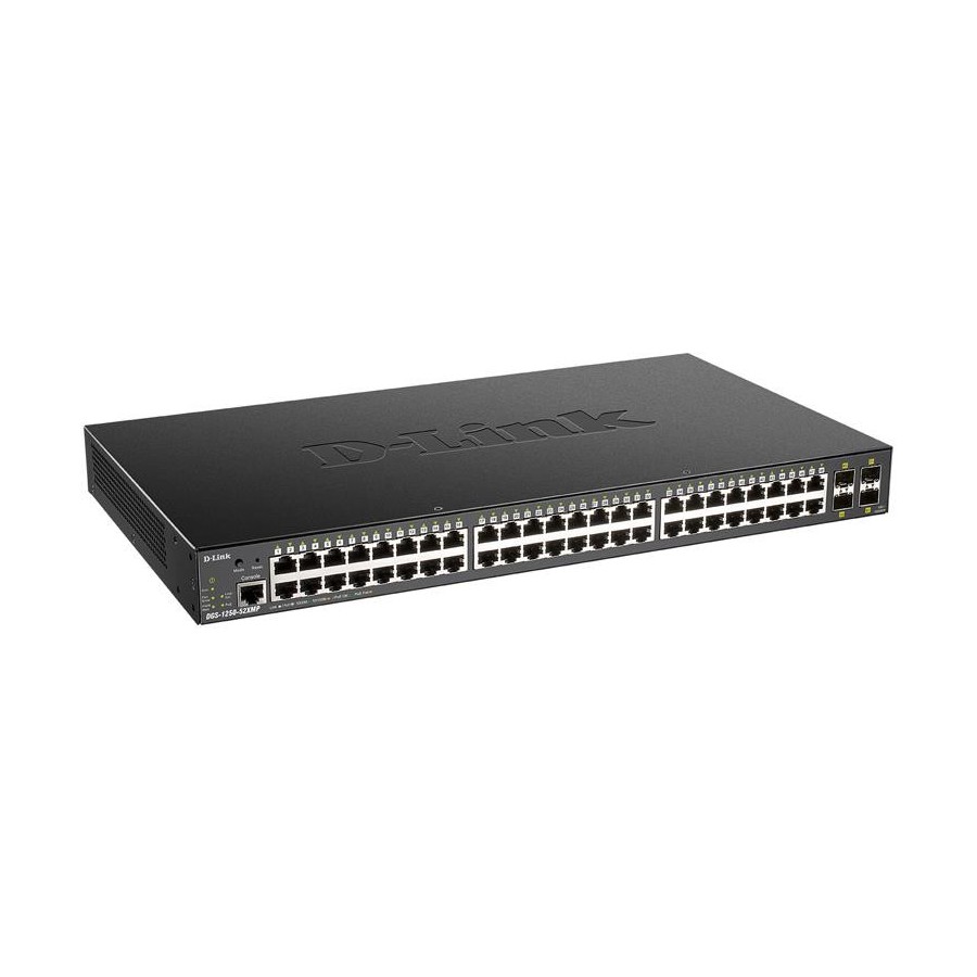 Switch Administrable D-Link DGS-1250-52XMP 48 puertos Gigabit