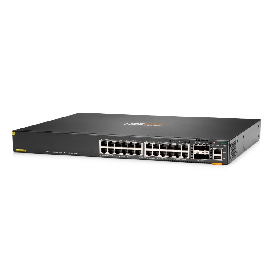 Compra Switch HP Aruba 6200F 24G PoE+ 370W | Partner Oficial HP