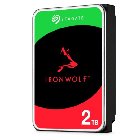 Disco Duro Seagate Ironwolf NAS 2 TB - 5400 RMP -  SATA 6Gb/s (ST2000VN003)