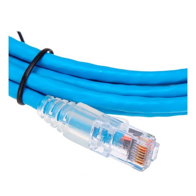 Patch Cord UTP AMP CommScope Categoria 6 de 2.1 mts ( 1859247-7 )  Azul / Rojo