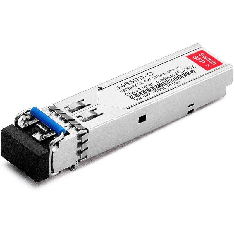 TRANSCEPTOR ARUBA, TRANSCEIVER HPE 1G SFP LC LX, 10KM, SMF, MINI-GBIC ( J4859D )