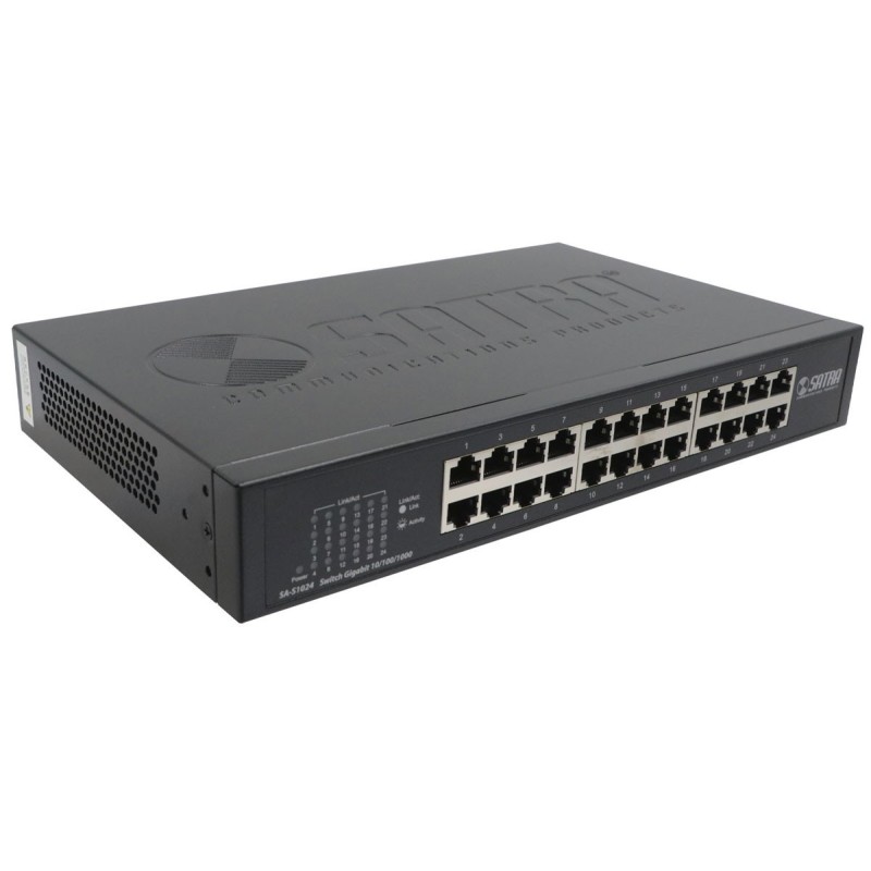 Switch Gigabit SATRA SA-S1024 24 Puertos rackeable