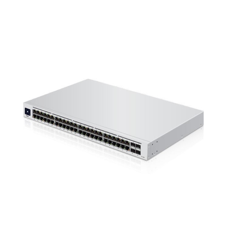 Switch Administrable PoE Ubiquiti 48 Puertos 4SFP 195Watts