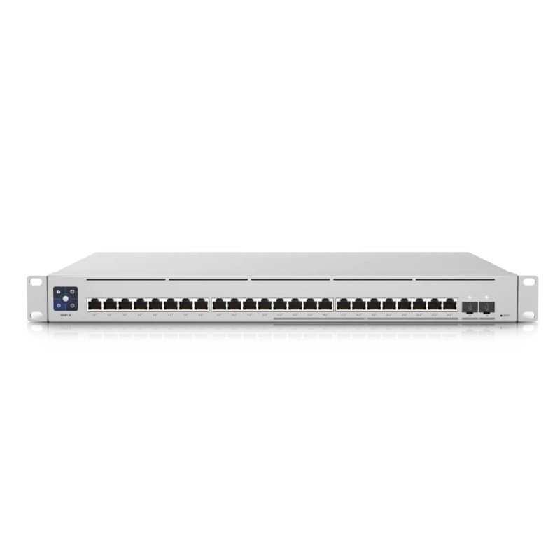 Switch Administrable PoE Ubiquiti 24 Puertos 2SFP 400Watts