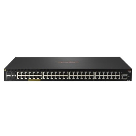 Switch Administrable HP Aruba 2930F 48G PoE 370W Apilable Capa 3 4SFP ( JL262A )