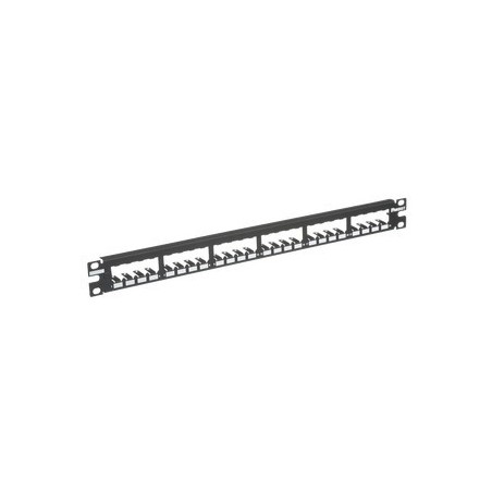 Patch Panel Panduit Mini-Com®  Modular F/UTP de 24 puertos, metÃ¡licos, blindados (CP24BLY)