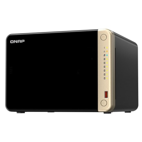 Servidor NAS QNAP TS-664-8G RAM 8GB 6 Bahias 2,5GbE